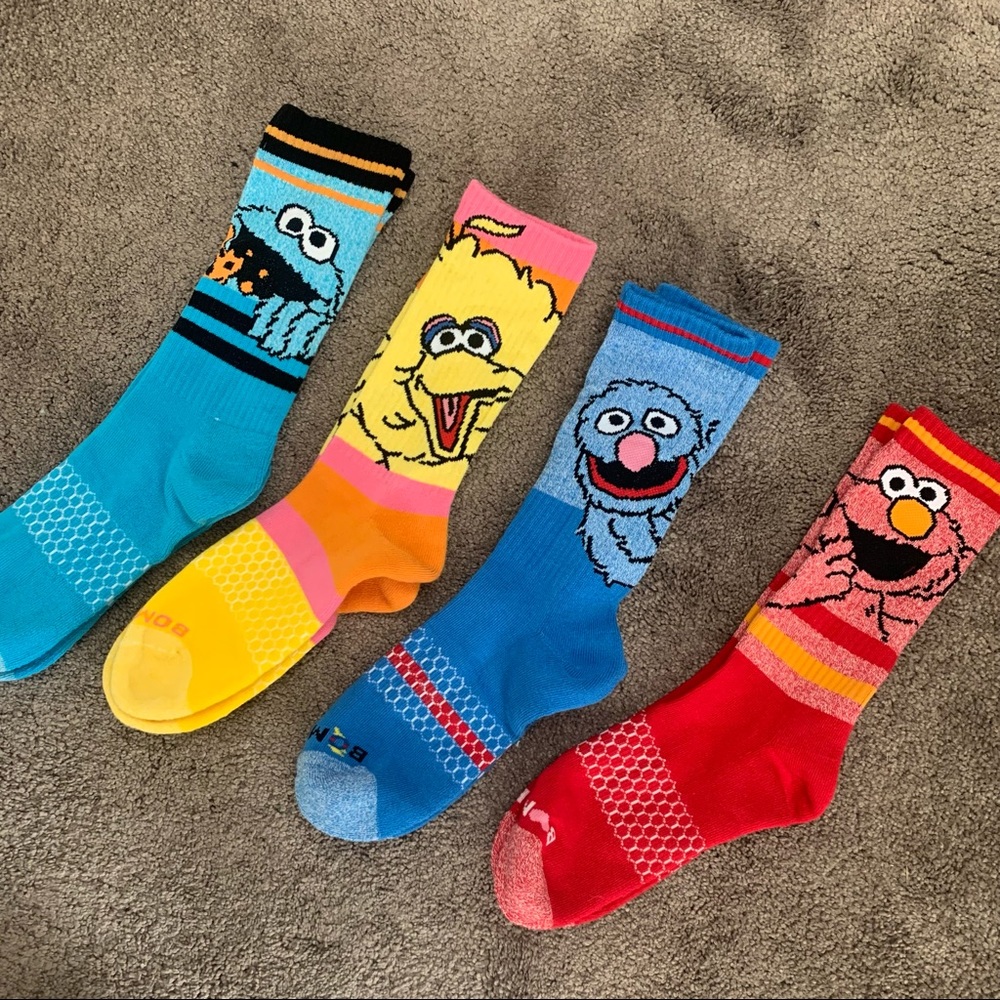NWOT Bombas Sesame Street Socks